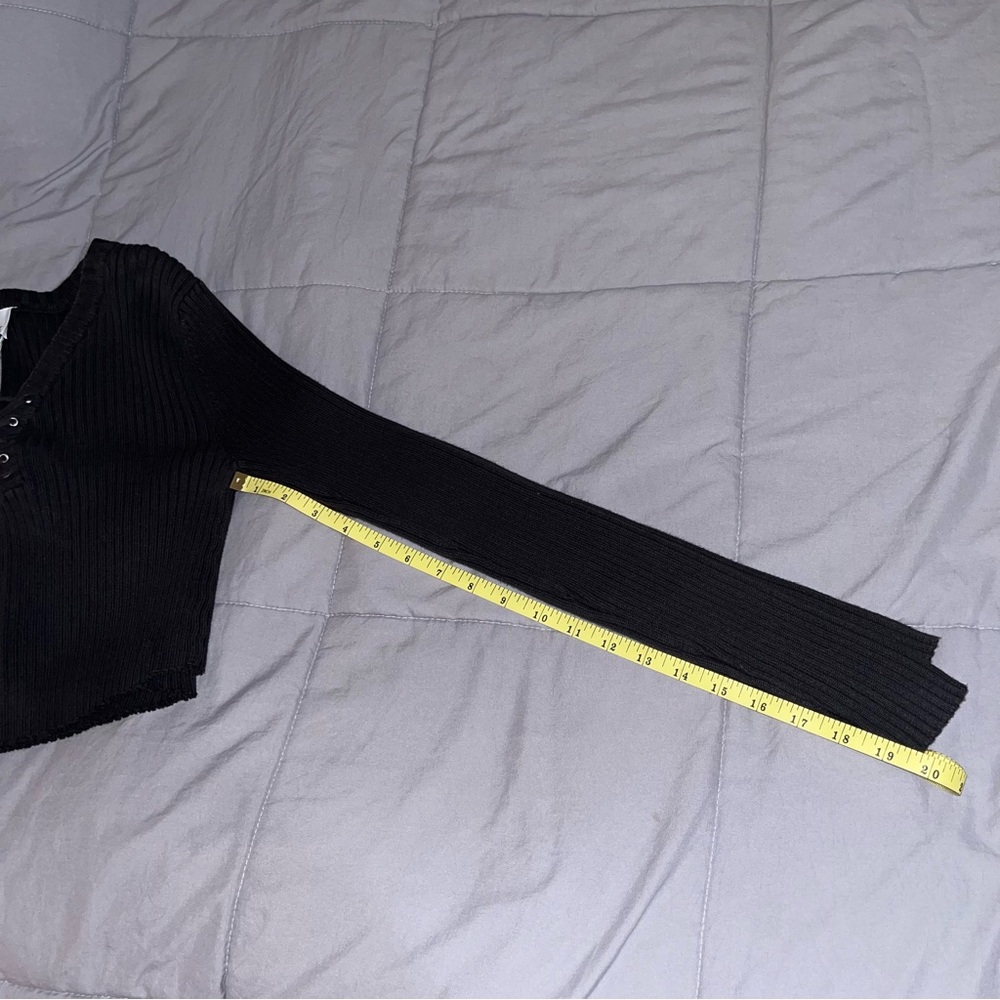 LOFT Crop Ribbed Sweater - Picture 10 of 12